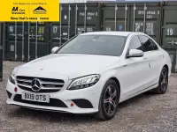 Usado Mercedes C200 2019 Branco Sedan