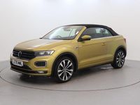 Used VW T-Roc Cabriolet R-line 150 HP (110 kW) 2020 Yellow Cabriolet