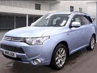 Used Mitsubishi Outlander P-HEV 2015 Blue Estate