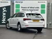 Used Skoda Octavia SE Technology 114 HP (83 kW) 2023 White Estate