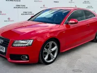 Begagnad Audi A5 S-Line 170 HK (125 kW) 2009 Röd Sportkupé
