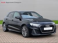 Used Audi A3 S-Line 110 HP (80 kW) 2020 Black Hatchback