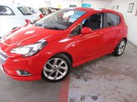 Used Vauxhall Corsa SRi 90 HP (66 kW) 2018 Red Hatchback