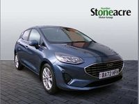 Used Ford Fiesta Titanium 125 HP (91 kW) 2022 Blue Hatchback