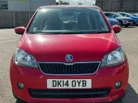Usado Skoda Citigo Elegance 75 CV (55 kW) 2014 Rojo Utilitario