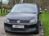 Used VW Touran 140 HP (102 kW) 2014 Black MPV