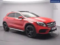 Used Mercedes GLA220 AMG line 170 HP (125 kW) 2018 Red SUV