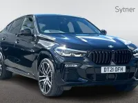 Used BMW X6 M Sport 282 HP (207 kW) 2021 Black SUV