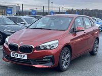 Used BMW 218 Active Tourer Sport Line 138 HP (101 kW) 2019 Orange MPV