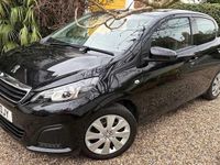 Used Peugeot 108 Active 68 HP (50 kW) 2018 Black Hatchback