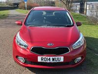 Used Kia Ceed 133 HP (97 kW) 2014 Red Hatchback