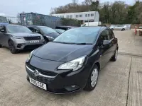 Used Vauxhall Corsa Design Edition 70 HP (51 kW) 2015 Black Hatchback