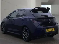 Used Toyota Corolla 2021 Blue and black Hatchback