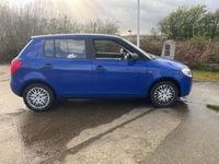 Used Skoda Fabia 2009 Blue Hatchback