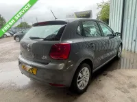 Used VW Polo SE 90 HP (66 kW) 2015 Grey Hatchback