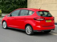 Used Ford C-MAX Titanium 125 HP (91 kW) 2016 Red MPV