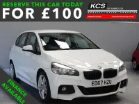 Used BMW 218 M Sport 150 HP (110 kW) 2017 White MPV