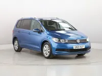 Used VW Touran SE 150 HP (110 kW) 2021 Blue MPV
