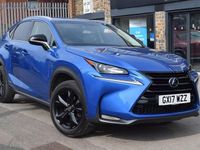 Used Lexus NX300h Sport Line 197 HP (144 kW) 2017 Blue SUV