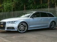 Used Audi A6 Black Edition 190 HP (139 kW) 2018 Silver Estate