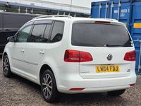Used VW Touran SE 140 HP (102 kW) 2014 White MPV