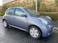 Used Nissan Micra Acenta 88 HP (64 kW) 2009 Grey Hatchback