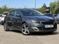 Used Peugeot 308 Allure 130 HP (95 kW) 2017 Grey Hatchback