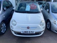 Used Fiat 500 Lounge 69 HP (50 kW) 2010 White Hatchback