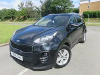 Used Kia Sportage 136 HP (100 kW) 2017 Black SUV