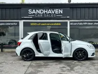 Used Audi A1 Sportback Black Edition 150 HP (110 kW) 2017 White Hatchback