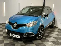 Used Renault Captur Dynamique 90 HP (66 kW) 2015 Blue SUV