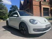 Used VW Beetle Design 105 HP (77 kW) 2016 White Hatchback