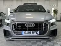 Used Audi Q8 S-Line 286 HP (210 kW) 2019 Silver SUV