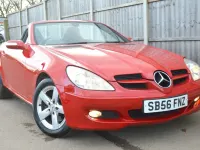 Second-hand Mercedes SLK280 231 CP (169 kW) 2007 Roșu Cabrio