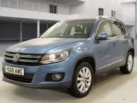 Used VW Tiguan Match 150 HP (110 kW) 2015 Pacific blue SUV