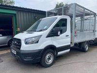 Used Ford Transit S 130 HP (95 kW) 2022 White Cabriolet