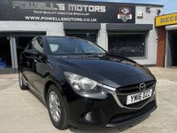 Begagnad Mazda 2 2016 Svart Halvkombi