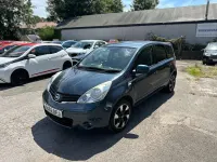 Used Nissan Note N-TEC 110 HP (80 kW) 2012 Blue Hatchback