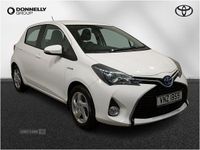 Used Toyota Yaris Hybrid 2015 White Hatchback