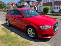 Used Audi A3 Sportback Comfort 150 HP (110 kW) 2018 Red Hatchback