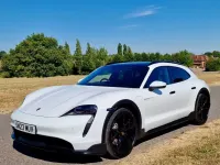Used Porsche Taycan 350 kW (476 HP) 2023 White Estate