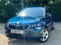 Used Skoda Karoq SE 115 HP (84 kW) 2019 Blue SUV