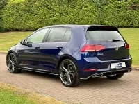 Used VW Golf VII R-line 150 HP (110 kW) 2019 Blue Hatchback