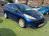 Used Peugeot 207 S 90 HP (66 kW) 2010 Blue Estate