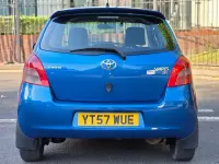 Used Toyota Yaris SR 85 HP (62 kW) 2007 Blue Hatchback