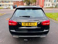 Used Mercedes C200 Premium Plus 2015 Black Estate