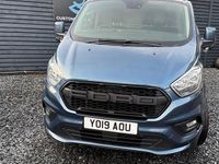 Used Ford Transit Custom Limited 130 HP (95 kW) 2019 Blue Van