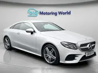Used Mercedes E220 AMG line 194 HP (142 kW) 2019 Silver Coupe
