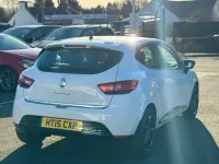 Used Renault Clio IV Dynamique 73 HP (53 kW) 2015 White Hatchback