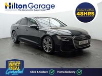 Used Audi A6 S-Line 204 HP (150 kW) 2021 Black Sedan